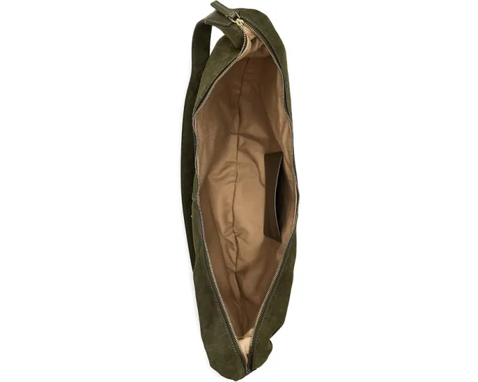 Сумка Essential Curve Shoulder Bag из замши Madewell