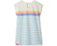 Детское платье Hatley Rainbow Stripe Slouchy с радужной полоской