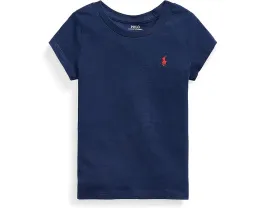 Футболка Polo Ralph Lauren Short Sleeve Jersey T-Shirt для малышей с круглым вырезом