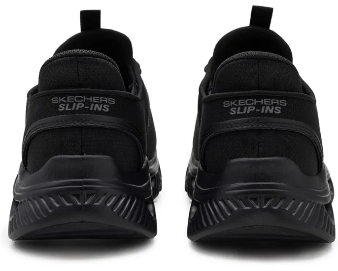 Мужские слипоны BOBS B Flex с сетчатым верхом и системой шнуровки bungee