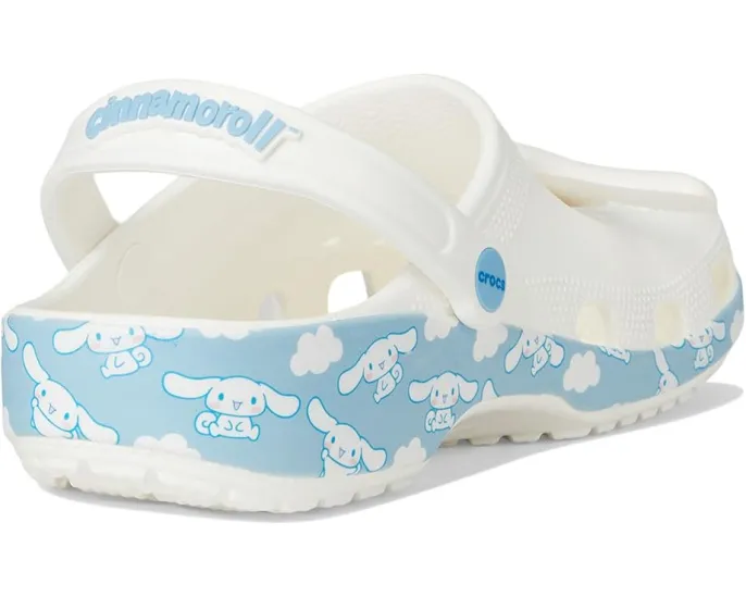 Кроксы Crocs Classic Hello Kitty с ремешком