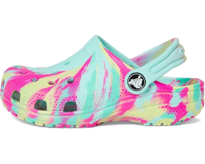 Crocs Classic Marbled Clogs сабо с мраморным эффектом