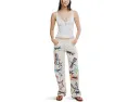 Free People Джинсы We The Free Tennessee Low-Rise Illusions с ручной росписью