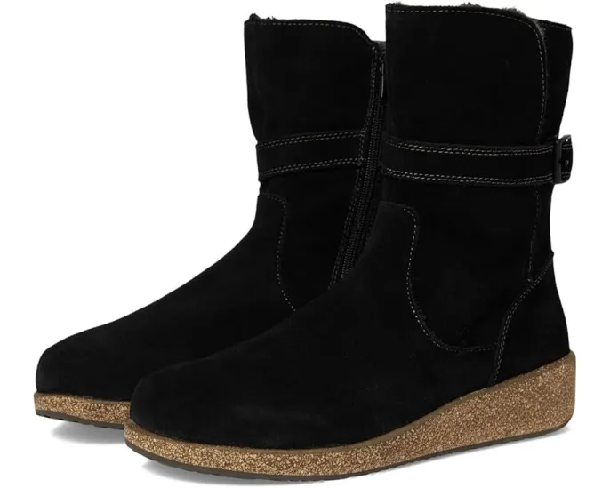 Ортопедические сапоги Orthofeet Claire с широким носком и клиновидным каблуком