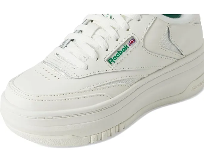 Кроссовки Reebok Club C Extra для детей с кожаным верхом и перфорацией
