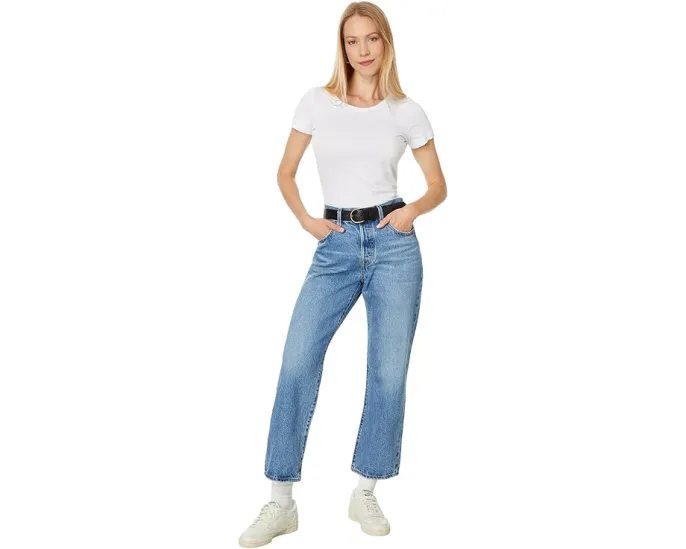 Джинсы Levi's 501 90s Ankle с прямым мешковатым кроем