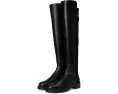 Ботинки Stuart Weitzman 5050 Celia из замши с квадратным каблуком