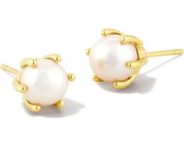 Серьги-гвоздики Kendra Scott Ashton с жемчужным покрытием