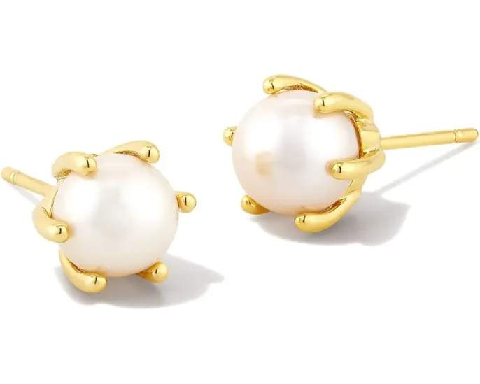 Серьги-гвоздики Kendra Scott Ashton с жемчужным покрытием