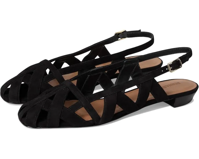 Балетки Bernardo Glinda из растительной кожи на ремешке