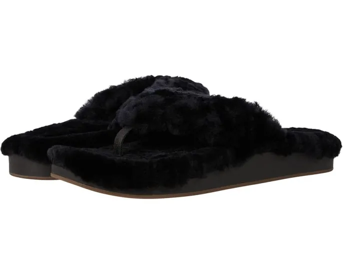 OluKai Kipe'a Heu домашние тапочки с подкладкой из овчины