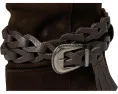 Ботинки Free People Bridget Belt Slouch с поясом из кожи и заостренным носком