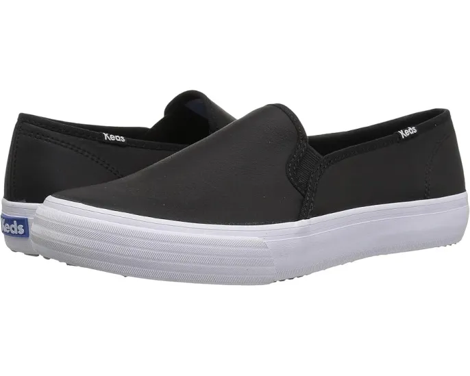Кроссовки Double Decker Slip On с эластичными вставками и гибкой подошвой Keds