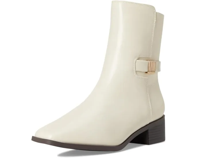 Ботильоны Aubrie-wd с квадратным носком на устойчивом каблуке в широкой колодке