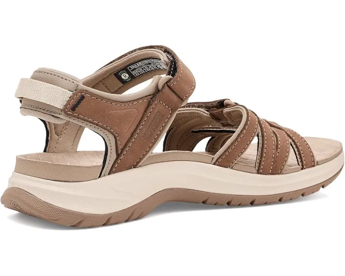 Кожаные сандалии Teva Tirra Sport Leather с подошвой Spider Rubber