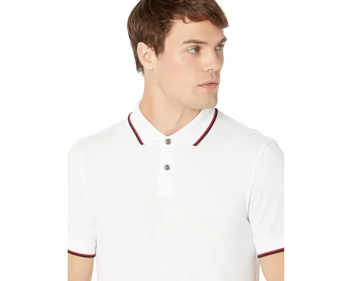 Polo футболка Armani Exchange Slim Fit Pique Logo с острым воротником