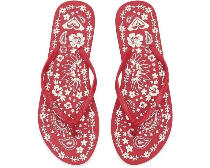 Вьетнамки Roxy Bermuda Print III с принтом