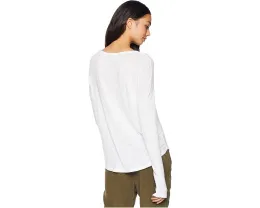 Длинная футболка Splendid Zander из хлопка и модала с круглым вырезом