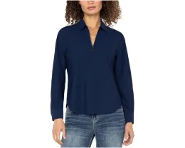 Кофта Liverpool Los Angeles с длинным рукавом, воротником и молнией спереди