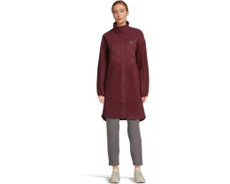 Длинная флисовая куртка Columbia Cloud Point Long Fleece с отложным воротником