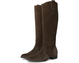 Gabor 75.901.19 высокие замшевые ботинки на каблуке