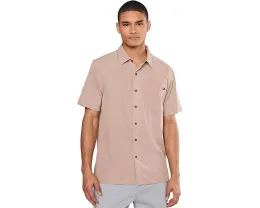 Hurley Phantom Flow Рубашка с коротким рукавом на пуговицах из эластичной ткани
