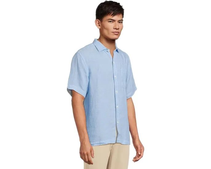 Льняная рубашка Tommy Bahama Short Sleeve Paradise Breezer