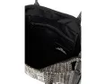 Большая сумка тоут Marc Jacobs из глянцевой кожи с искусственным мехом