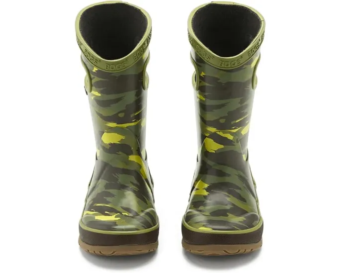 Детские сапоги Bogs Kids Rain Boot Brush Camo с камуфляжным принтом