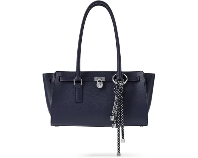 Маленькая сумка-тоут Hamilton Moderne Small East West Shoulder Tote от MICHAEL Michael Kors из кожи