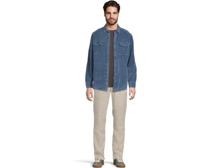 Tommy Bahama Рубашка-пиджак Indigo Valley из кислотного вельвета