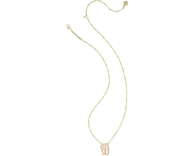 Короткое колье Kendra Scott Ballet Short Pendant с перламутром