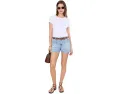 Шорты AG Jeans Analeigh с завышенной талией в стиле милитари Wine Garden