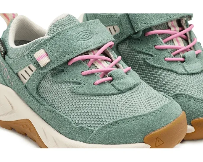 Водонепроницаемые треккинговые ботинки KEEN Kids Hightrail с мембраной KEEN.DRY и эластичными шнурками