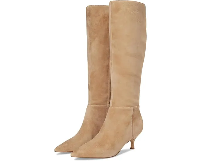 Ботильоны Nine West Somas до колена с заостренным носком и каблуком kitten heel