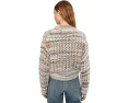 Свитер Madewell Fawn Open Stitch с полосками и ажурной вязкой