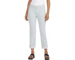 Джинсы Jag Jeans Carter Girlfriend с потертостями и классическим кроем