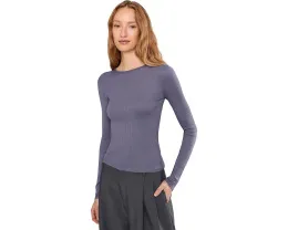 Водолазка Vince с длинным рукавом и резинкой из 100% хлопка пима