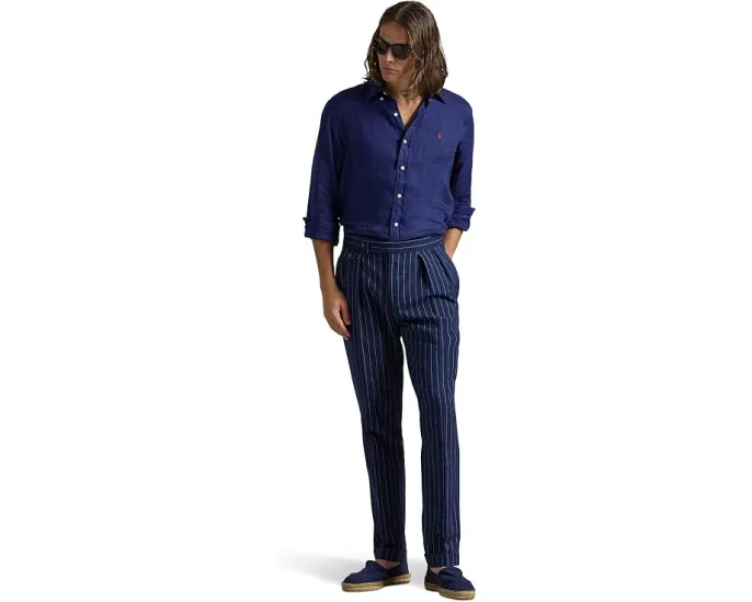 Льняная рубашка Polo Ralph Lauren Classic Fit