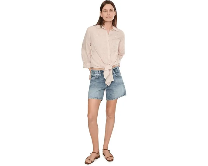 Блуза Karyn Seo Alanis с вышивкой и узелком