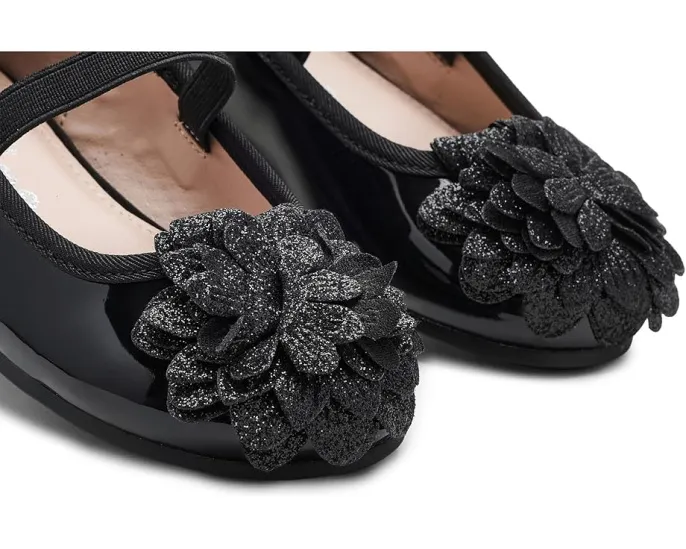 Балетки Nina Kids Jeanesse-T с блестками и цветком