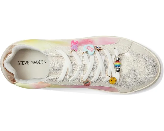 Детские кроссовки Steve Madden Kids Poet из искусственной кожи на шнуровке