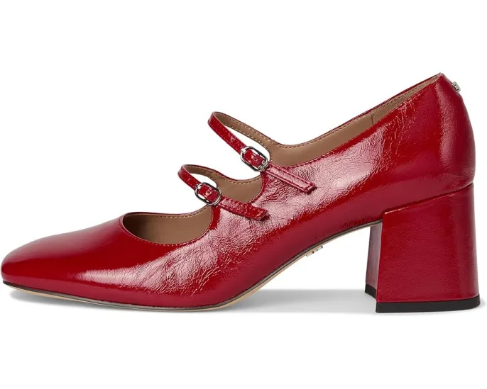 Босоножки на каблуке Sam Edelman Sarah с квадратным носком и двумя ремешками