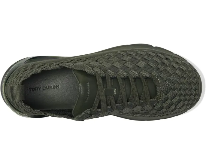 Кроссовки Good Luck Woven Trainer для кросс-тренинга Tory Burch с поддержкой