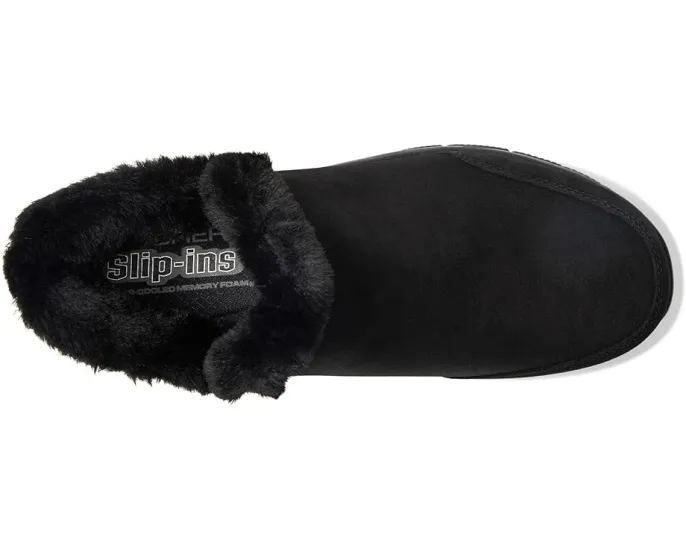 SKECHERS Easy Going ботинки без шнуровки с искусственным мехом и стелькой Air-Cooled Memory Foam