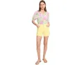 Топ Lilly Pulitzer с коротким рукавом Elsa из шелка