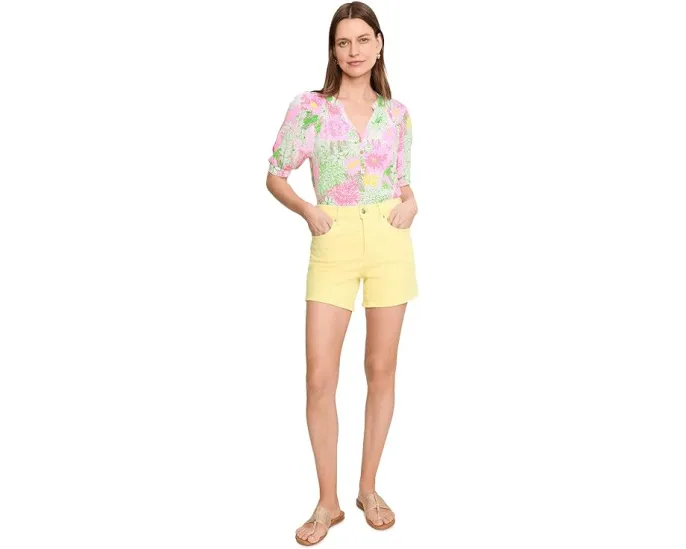 Топ Lilly Pulitzer с коротким рукавом Elsa из шелка