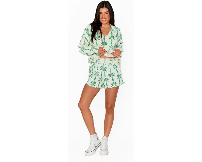 Шорты Show Me Your Mumu Boardwalk с принтом и эластичным поясом