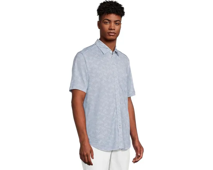Рубашка Tommy Bahama San Lucio Lotus с коротким рукавом из переработанного полиэстера
