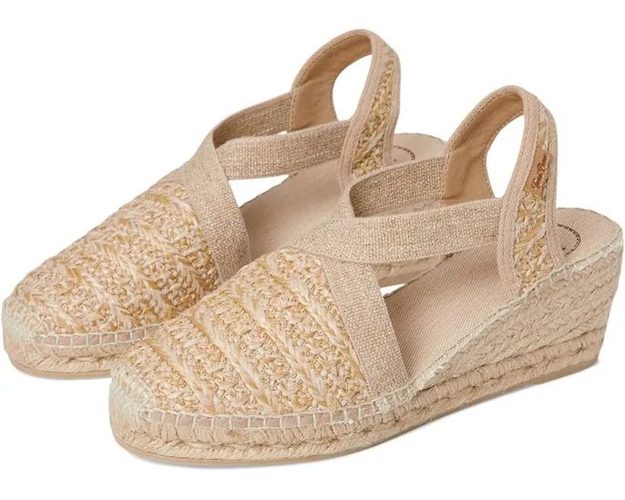 Босоножки Toni Pons Terra-NZ на танкетке с разноцветным дизайном